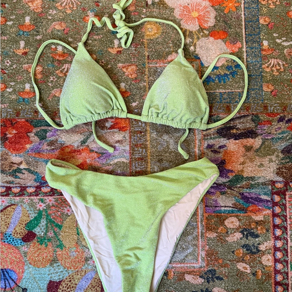 Green Bikini Set